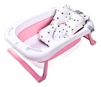 Comprar Bañito Plegable Bebe Con Colchon Baby Splash + Accesorios