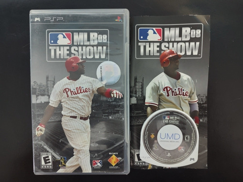 Mlb 08 The Show Psp Original Físico Completo 