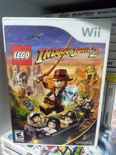 Juego Para Nintendo Wii Lego Indiana Jones 2 Wiiu Wii U 