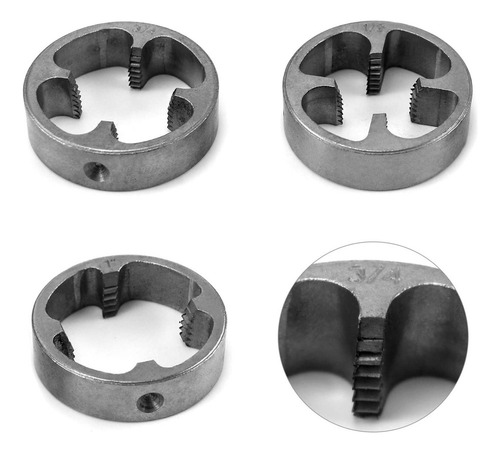 Juego De Troqueles Npt Para Hacer Roscas De Pvc, Tubo Redond