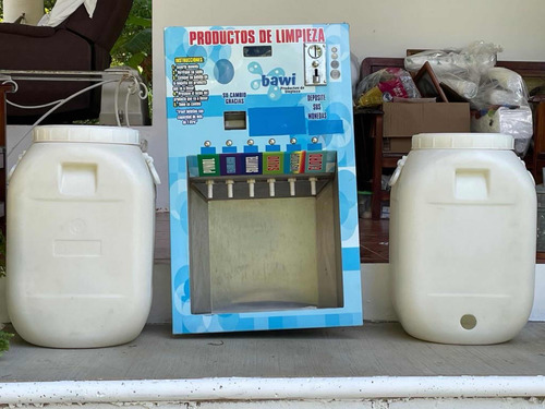 Maquina Dispensadora De Jabon Liquido Vending Machine 6 Prod