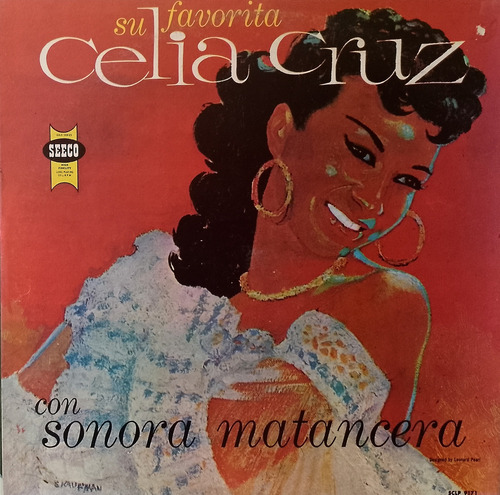 Disco Lp - Celia Cruz & Sonora Matancera / Su Favorita. 