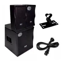 Comprar Combo Array Poten Gbr 2 Bafles 1000 Subwoofer 1800 