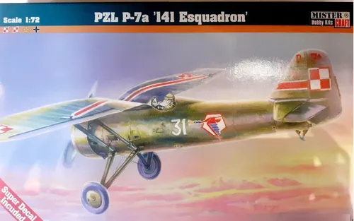 Pzl P-7 141 Esk. 1: 72 Mistercraft B35 Milouhobbies