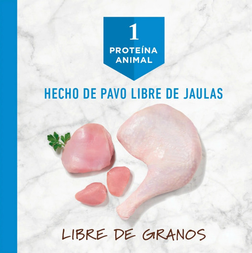 Imagen 3 de 6 de Alimento Croquetas Instinct Lid Pavo 10 Kg Perros Adultos