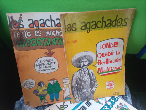 Comic Agachados Onde Quedo La Revolución #230 Y 237 Dic 1975