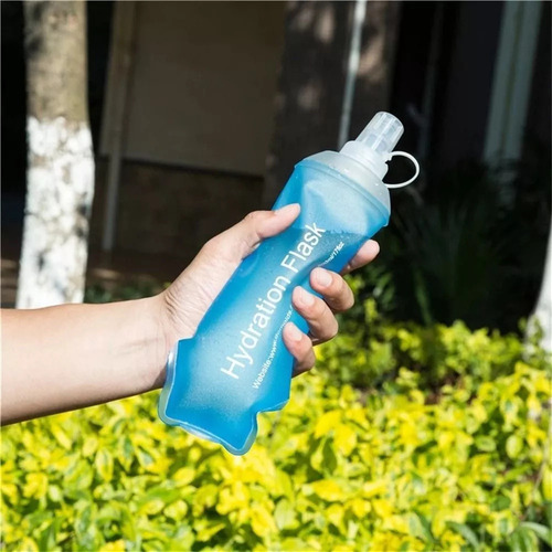Para Botella Agua Plegable Matraz Suave Tpu Para Ciclismo