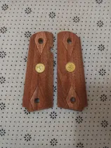 Comprar Colt 1911 Grip Madera Medallon Colt 1911 Cachas Exelentes