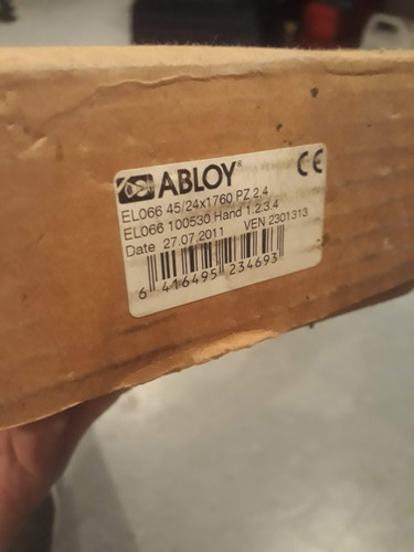 Cerradura Multipunto Abloy El066, Alta Seguridad