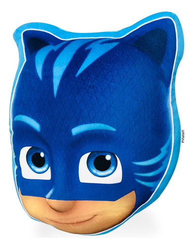 Almohadon Piñata Pj Masks Catboy Color Azul