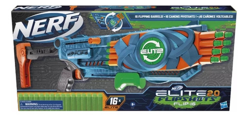 Nerf Elite 2.0 Flipshots Flip-16 Blaster 16 Dart Barrels