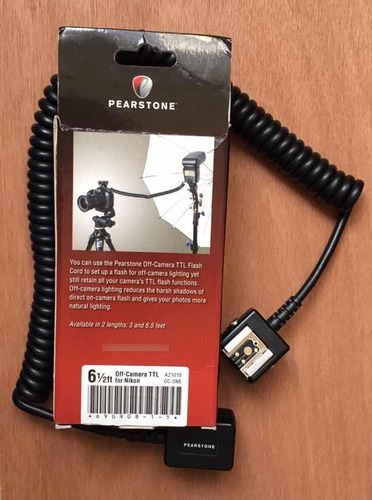 Nikon Cable De Extensión De Flash Ttl, Pearstone 2metros (Usado)
