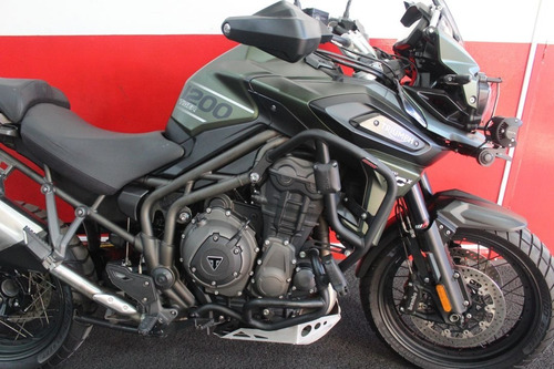 Imagem 9 de 11 de Triumph Tiger 1200 Xcx 1200xcx Abs 2020 Verde