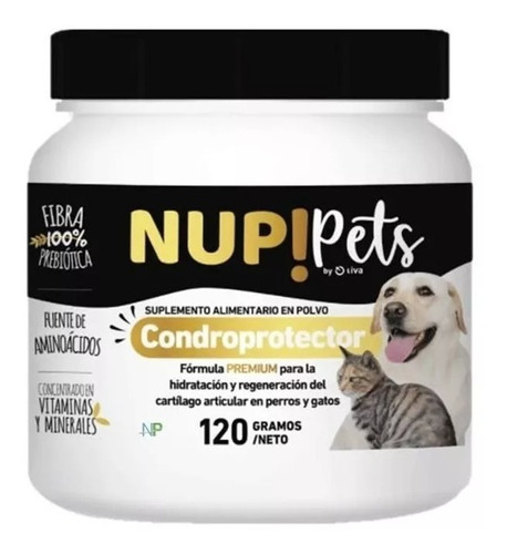 Nup! Pets Condroprotector Perros Y Gatos En Polvo 120gr