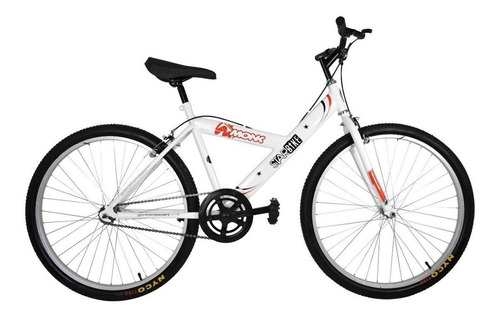 Bicicleta Monk Starbike Rodada 26 Montaña 1 Velocidades Color Blanco