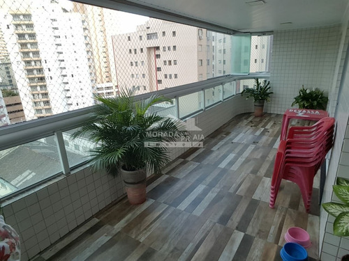 Imagem 11 de 30 de Apartamento Em Vila Guilhermina, Praia Grande/sp De 157m² 4 Quartos À Venda Por R$ 750.000,00 - Ap1911965-s