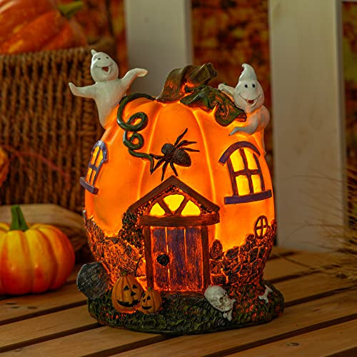 Tzsp Halloween Casa Embrujada Figurita, Casa De Q5jxx