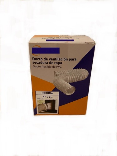 Ducto Pvc Blanco Para Secadora