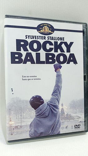 Dvd Rocky Balboa Sylvrster Stallone Original Usado