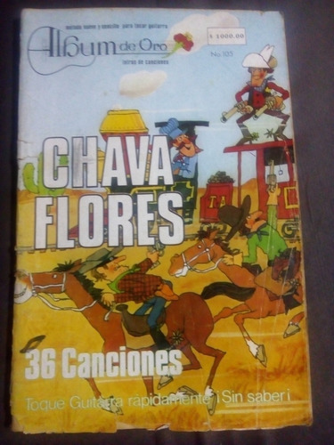 Chava Flores En Revista Álbum De Oro No.105 Año-1976