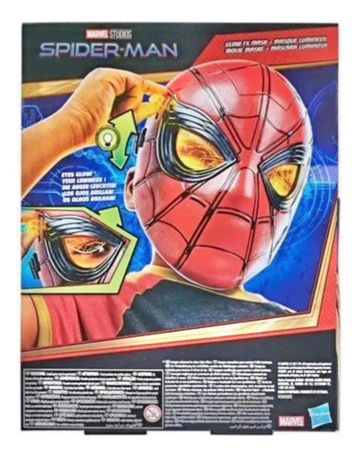 Mascara Spider Man Luminosa Hasbro 783k
