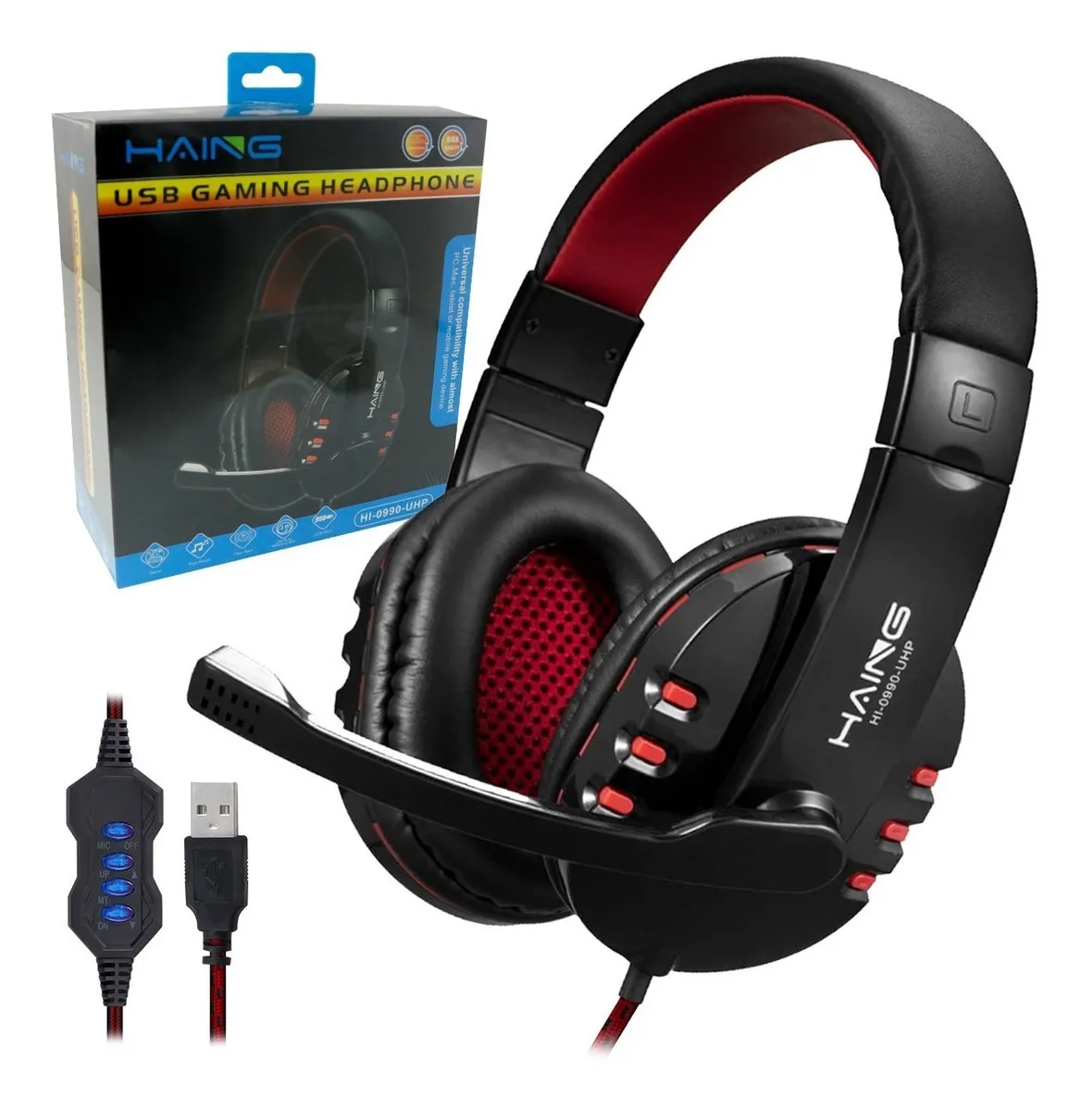 Haing Diadema Gamer HI-0990-UHP MLBT