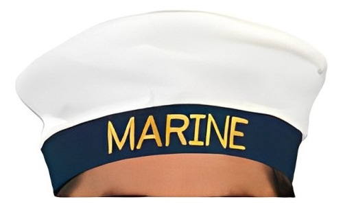 Gorro De Disfraz Marinero Adulto Bordado