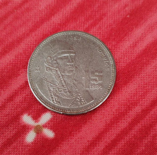 Moneda De $1 Peso José María Morelos 1984 