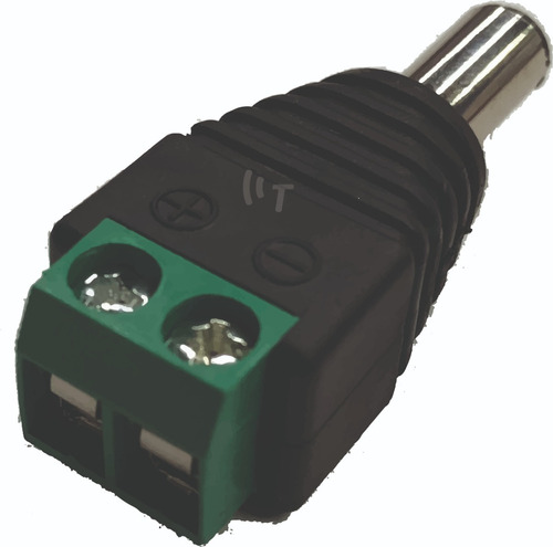 Imagen 5 de 10 de Pack Balun Dahua + Plugs Fichas Alimentacion Macho Hembra