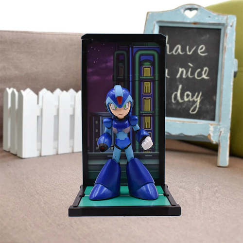 Mega Man Brinquedo Modelo Anime Megaman Rockman Rokkuman A