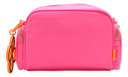 Crossbody Color Rosa Neón Jaime Ibiza Para Mujer
