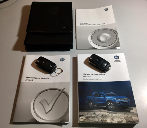 Imagem 5 de 15 de Amarok Cabine Dupla 4x4 Diesel 2018 Unico Dono Completa Nova