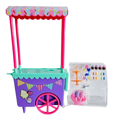 Britany Muñeca 30cm Carrito De Dulces Juguete (Usado)