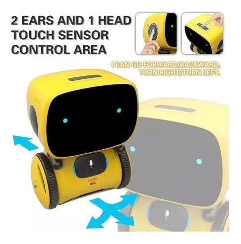 ' Sensor Táctil Interactivo De Voz De Robot Inteligente