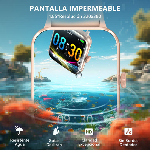 Reloj Smartwatch Inteligente Bluetooth Llamada Asistente Voz