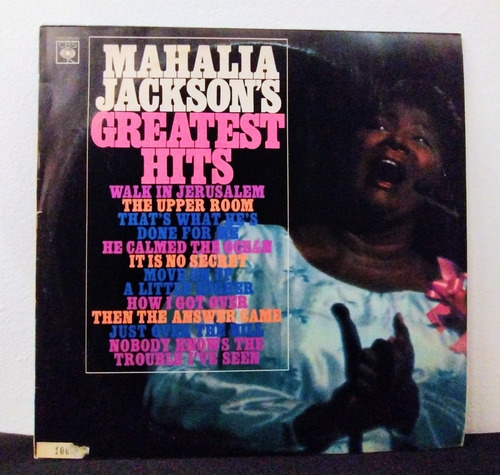 Mahalia Jackson Greatest Hits - Lp Disco De Vinil