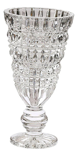 Jarrón De Copa De Cristal, Soporte Para Plantas, Claro