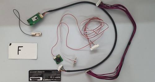 Botonera Sharp Roku 4t C55dl7ur Serie 031 (Usado)