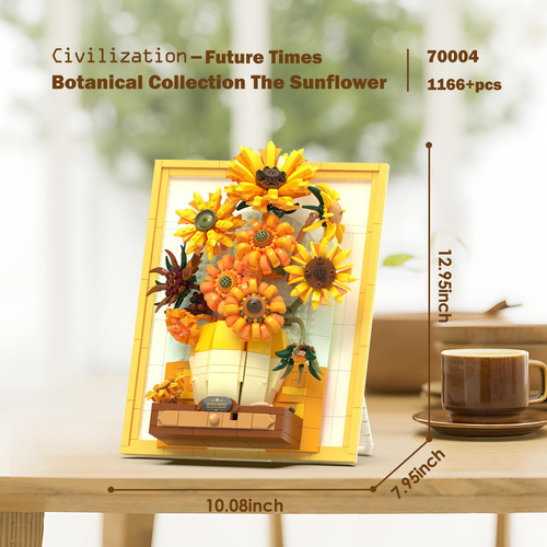Juegos De Construcción De Flores De Girasol Con Luces Para A