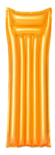 Colchoneta Inflable Bestway Gold 183x69cm Color Amarillo