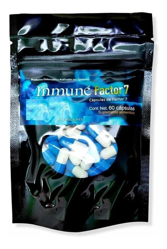 F7i Factor De Inmuné Factor 7 60 Cáps Sabor Sin Sabor