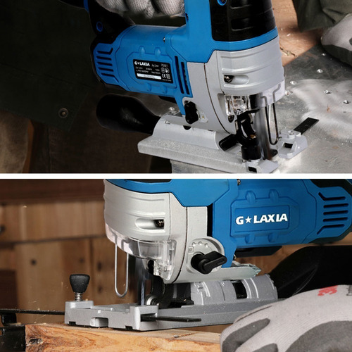 Imagen 3 de 8 de Sierra Caladora 750w 10cm Mader Galaxia 78301 Uso Industrial