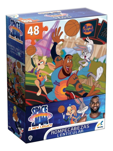 Rompecabezas Novelty Space Jam A New Legacy Lenticular