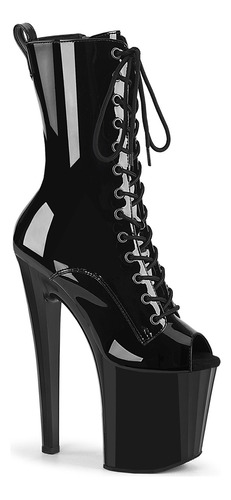 Botines Plataformas Peep Toe Enchant-1041 Pleaser Pole Dance