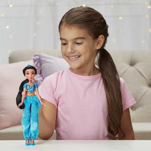 Imagen 5 de 6 de Muñeca Disney Princesa Jazmin Royal Shimmer Original - Niñas