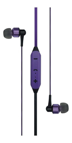 Nisuta Auricular Microfono Bluetooth Ns-aub8v Bateria Violet