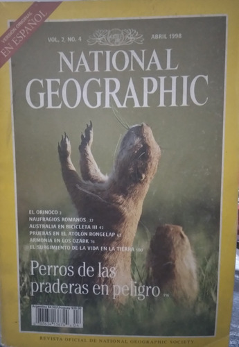 Lote De 5 Revistas National Geographic En Español Lote 08