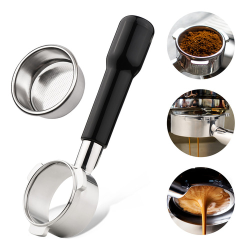 Máquinas De Café Con Mango De Acero Inoxidable Breville 3, 5