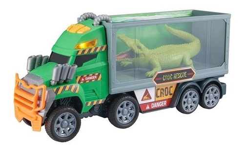 Vehiculo Monster Moverz Croc Rescue Teamsterz Wabro 4137