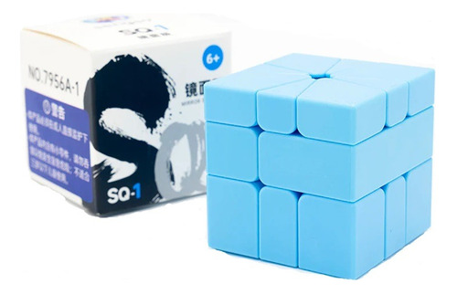 Square-1 Mirror Azul Shengshou Modificacion Cubo Rubik 